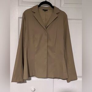 Womyn Velcro Closure Shirt Jacket